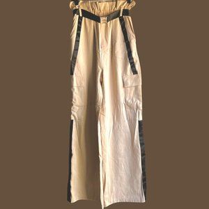 Missguided - Khaki/Black Cargo Pants - New w/o tags